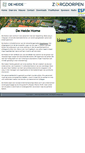 Mobile Screenshot of deheidevzw.be